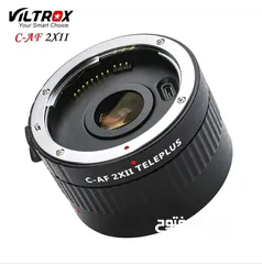  1 Viltrox C-AF 2XII TELEPLUS Auto Focus 2.0X Telephoto Extender for Canon EF Lens