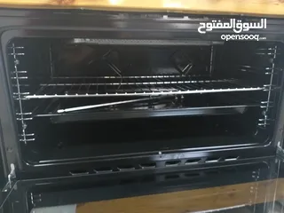  3 غاز آب اكما صناعه تركية 90 سم لون خشابي فل سيفتي مع شعله ومع شوايه بالفرن ومكفول سنه
