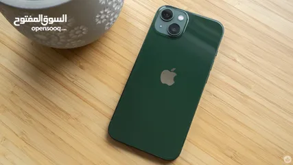  4 iPhone 13 Green 128GB For Sale   ايفون 13 اخضر 128جيجا للبيع