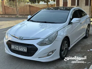  7 هيونداي سوناتا هايبرد موديل 2012 وارد كوري فحص كامل بسعر مغري