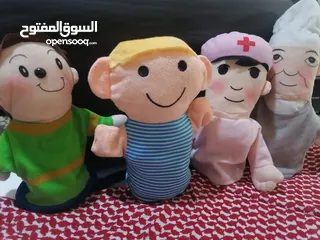  14 عرائس مسرح للبيع جديد عده اشكال