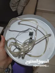  21 معلاقات خشب ونحاس وكلوبات جديد جديد غير مستعمل