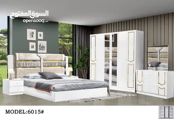  12 غرف نوم7 قطع مع دوشج /BEDROOM SET WITH MATRESS