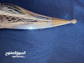  10 خناجر فريده مشغوله يدويا عاج مطعم فضة وفولاذ الله يبارك