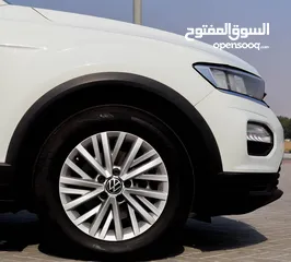  19 Volkswagen T-Roc 2021 GCC, without accidents, in excellent condition 1111 PM