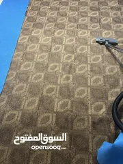  1 موكيتة بني مربعات وبيج للبيع 3*4
