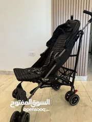  3 عرباية  اطفال mothercare لون اسود ورمادي