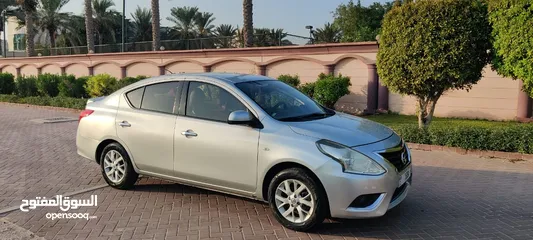  6 Nissan Sunny 2018, Silver colour