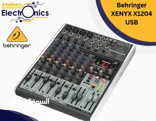  1 Behringer Xenyx 1204USB Mixer