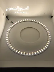  16 صندوق إضاءة للتصوير الاحترافي LED قياس 30x30 ثلاث درجات إضاءة portable light box photography