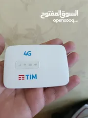  1 راوتر ماي فاي حر  4G يشغل اي خط  ( اورنج + امنيه + زين )