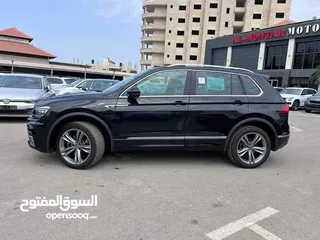  19 فولكس فاجن تيجوان Rline ترخيص 2020