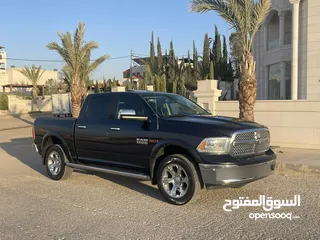  3 دوج رام ديزل 2015 لون فيراني مميز(حره باسم المستورد جمرك جديد )