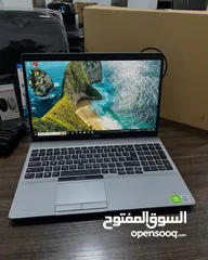  1 Dell core i7 جيل عاشر كرتين شاشة وبحجم 15.6  رام 16 - تخزين 512 لون سلفر مميز مواصفات نارية وسعر حرق