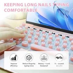  1 KEEPING LONG NAILS TYPING COMFORTABLE الحفاظ على أظافرك الطويلة مريحة أثناء الكتابة