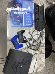  2 ps4 مستعمل بحالة جيدة