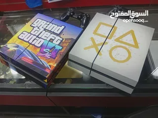  4 أجهزه بلايستيشن فور  فات