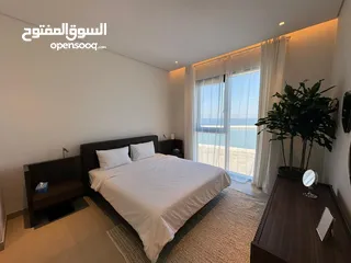  8 2 BR Modern Fully Furnished Flat in Al Mouj for Rent