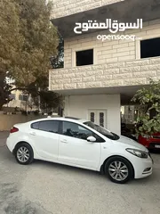  1 كيا سيراتو k3 ماتور 1600 نخب موديل 2014 مع فتحة سقف