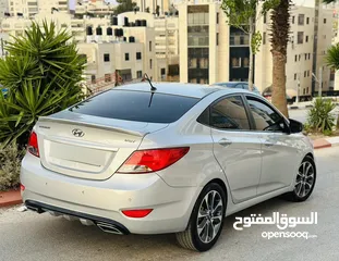  4 هونداي اكسنت 2016 . فل اوتوماتيك . ديزل 1600 تيربو . برايفيت . ترخيص + تأمين . كل شيء بالسياره شركه