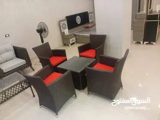  7 أحدث وأجمل اطقم رتان وخيزران واثاث المعدنيه والمرجيح ودكورات