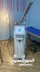  1 جهاز فراكشنال co2 لازاله الندب و الحروق وتجديد البشره وجهاز لتذويب وتكسير الدهون تواصل واتس أب فقط