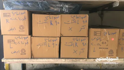  6 قطع مستعمل كوري و قطع تايوان للبيع