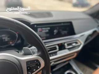  14 بي ام دبليو X5 لون اسود موديل 2022 Mكيت فل كامل فحص كامل وارد وكاله عمان