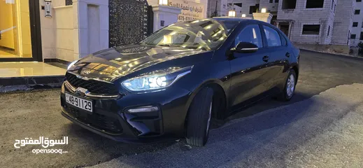  14 Kia K3 2019 لون اسود ميتلك مميز فل كامل فحص كامل ولا ملاحظة