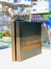  5 Ps4 fat بلاي ستيشن فور فات  بلايستيشن 4 فات مكفول لمدة سنة