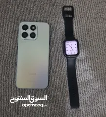  1 هونرHONOR X8bو Honor Watch 4