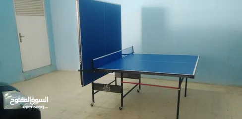  4 طاولة تنس هندي مميزة جدا جديد بالكرتونه