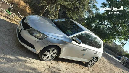  1 سكودا فابيا 2015 فحص ممتاز