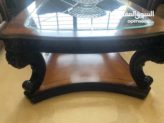  17 طقم كنب زان مصري بحاله ممتازه ونثريات وتحف
