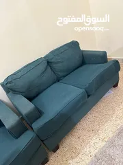  1 2 sofa كنبة للبيع