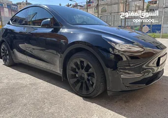  5 ‎تيسلا Y موديل 2023  - Full Black Edition     Dual Motor - Long Range فحص 4 جيد بدون ملاحظات