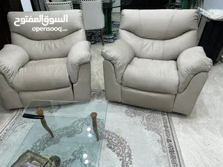  2 طقم كنب اشلي للبيع