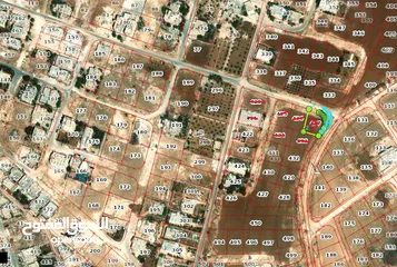  1 قطعة ارض للبيع جنوب عمان اللبن على شارعين