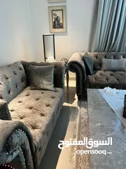  1 طقم كنب من مفروشات حول الإمارات