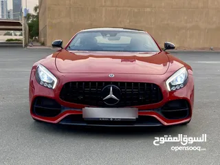  13 للبيع مرسيدس GT_AMG موديل 2016 صبغ الوكاله عداد /42 الف كم فقط