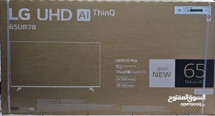  1 LG 65" UHD 4K SMART TV BRAND NEW 2023