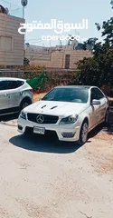  2 Mercedas c200 2009 تعديل 2014