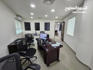  4 مكتب بمساحة 120م جاهز للإيجار - يقع ما بين الدوار الرابع و الشميساني و العبدلي