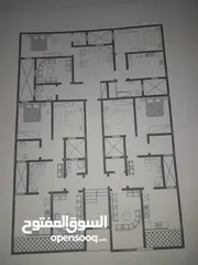  7 شقق نص تشطيب