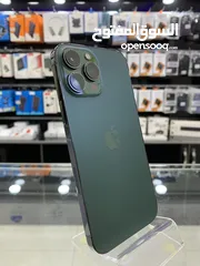  1 iPhone 13 Pro Max (128 GB) ايفون 13 برو ماكس مستعمل بحالة ممتازة لون زيتي مميز بطارية اصلي 91٪؜