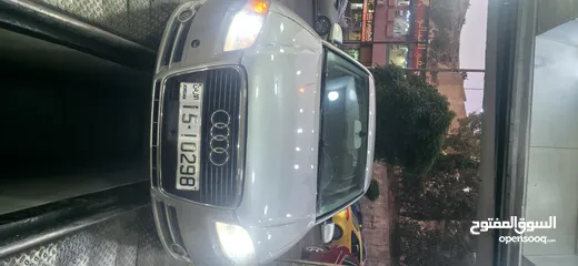  8 اودي A4 2007  7 غيار لون سلفر