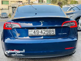  8 Tesal Model 3 Dual Motirs 2022 Long Range