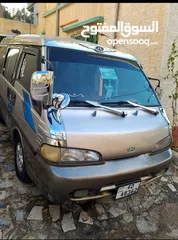  1 باص h100 للبيع موديل 2001