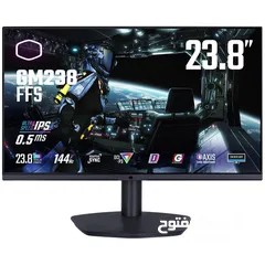  1 COOLER MASTER GM238 24 INCH 1080P 144HZ 0.5MS IPS PANEL G-SYNC COMPATIBLE GAMING MONITOR شاشة جيمنج
