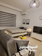  1 Newly fully furnished roof studio for rent in dabouq  ستوديو مفروش جديد بالكامل للإيجار في دابوق